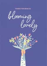 being so Thank You Card 14607 created by JemWro Design