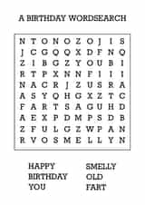 old fart Birthday Card 39404 created by HappyPotato