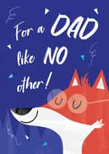 For a Dad Like No Other - Fox Card created by Lisa Parker