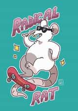 Radical rat Card 29416 created by Clair C