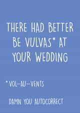 Rude - funny - Blue *vol-au-vents created by Pack a Punch Designs