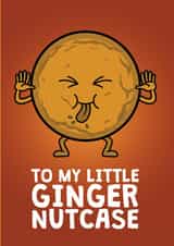 little ginger Birthday Card 15490 created by Adam Endacott