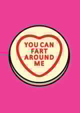 love heart sweet Anniversary Card 39676 created by Adam Endacott