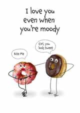 food donut Anniversary Card 38171 created by Whitty Goose