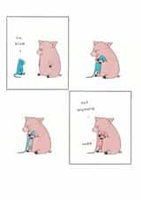 sad cheer Love & Friendship Card 6643 created by Redback Cards