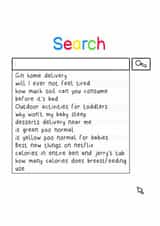 search engine New Baby Card 15413 created by Katie Taylor