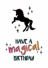 magical birthday Card 39301 created by Tenovus Cancer Care