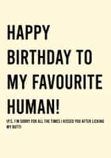 favourite human Card 14519 created by designsbyphia