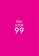 99 100 Birthday Card 12820 created by OBJECTABLES