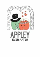 Apple pun Card 28247 created by Leanne Parkinson