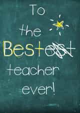 to bestest Thank You Card 10160 created by Ink Pudding