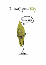 iloveyou txt'nbay Card 38172 created by Whitty Goose