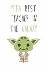 Yoda starwars Card 37853 created by Fabulously Framed