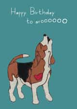 Cute Pet Birthday Card 15421 created by Ren Ellery