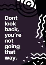 dont look Love & Friendship Card 13400 created by Duper Cards