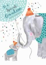 Elephant Grandson created by Louise Tiler