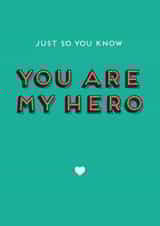 hero proud Love & Friendship Card 9893 created by Jon Hall Design