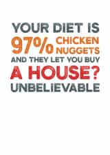 house funny New Home Card 14476 created by Picardso