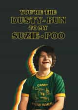 stranger things dustybun Anniversary Card 13554 created by Bonne Nouvelle