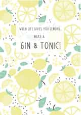 gin tonic Card 39958 created by LUCY JUDGE