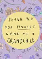 thanks finally New Baby Card 13182 created by drawnonna