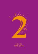 2 two Birthday Card 14753 created by Inkwells Creations