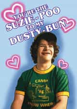 dustin dusty-bun Birthday Card 13555 created by Bonne Nouvelle