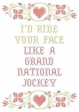 rude ride Anniversary Card 29875 created by Em Eato