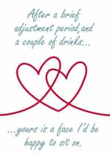 adjustment period Anniversary Card 7723 created by Em Eato