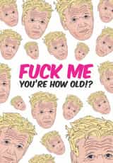 gordon ramsay Birthday Card 13556 created by Bonne Nouvelle