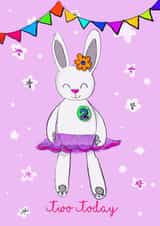 Cute 2 Birthday Card 11979 created by SootysSweetScribbles