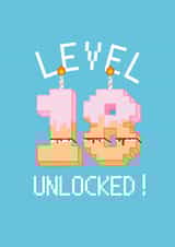 level 18 Birthday Card 4141 created by The Cake Thief