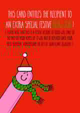 blowjob BJ Christmas Card 9963 created by Adam Regester
