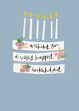 Blue cake Birthday created by The Lyon's Den Graphics