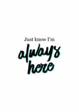 adult teen Thinking of you Card 15135 created by Tenovus Cancer Care