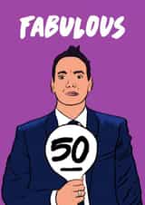 Strictly Come Dancing Craig Revel Horwood Birthday Card 13982 created by Foggish