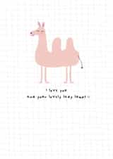 boobs camel Anniversary Card 38210 created by Ooh I Like That Design