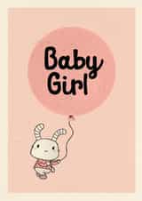 newbaby babygirl Card 26004 created by Cathy Haworth