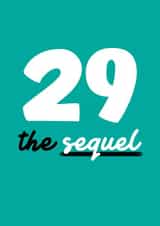 30 movie Birthday Card 13986 created by Foggish