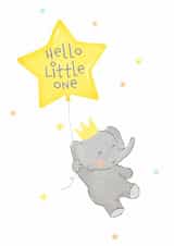 Hello Little One, new baby card created by Helen Thompson