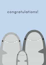 Cute congratulations card for a new family member. created by Elkish