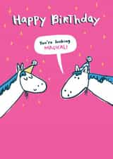 youre looking Birthday Card 14960 created by Hew Ma