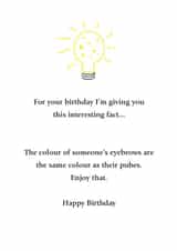 birthday rude Birthday Card 12658 created by Squelia