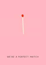 perfect match Anniversary Card 33169 created by Darwin Designs