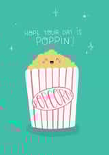 Popcorn food Just because Card 10852 created by Nutmeg and Arlo