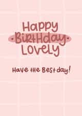 Celebrate your lovely friends birthday with this cute card created by The Lyon's Den Graphics