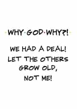 Friends themed birthday card created by Winnie's Design