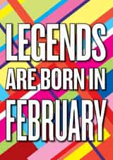 February birthday card created by kissmekwik