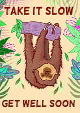 Get well Get Well Card 3380 created by olliebrownillustration