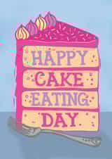 Happy Cake Birthday Card created by Woah there Pickle